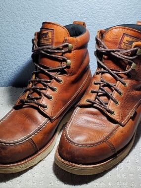 Irish Setter  Red Wing Shooter  Brown Leather Work Hunting Boots Men Size 10.5